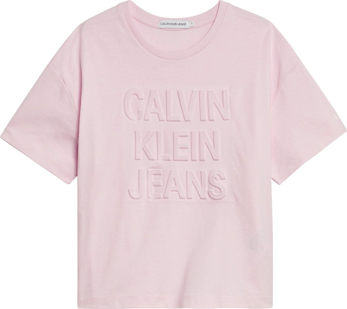 Mädchen T-Shirt Debossed Logo T-Shirt IG0IG01293 Sweetest Pink