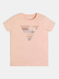 Mädchen T-Shirt J2YI10 K6YW1 Apricot