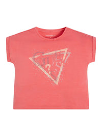Mädchen T-Shirt J3GI06 K6YW3 Pink