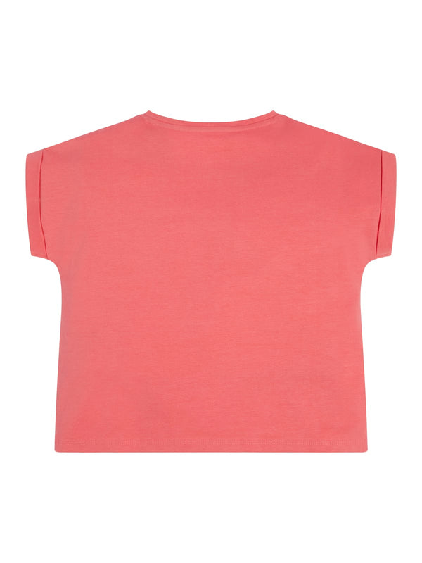 Mädchen T-Shirt J3GI06 K6YW3 Pink