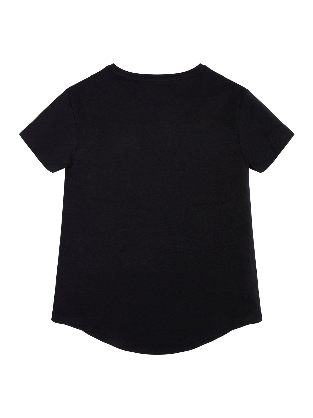 Mädchen T-Shirt J3RI32 K6YW1 Schwarz