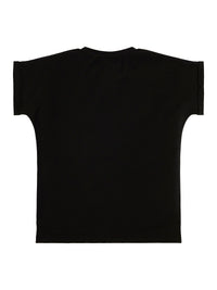 Mädchen T-Shirt J3RI33 K6YW1 Schwarz