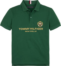 Jungen Poloshirt T-Shirt Icon Polo S/S KB0KB07951 Prep Green