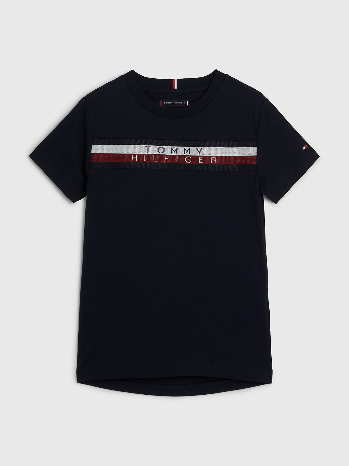 Jungen T-Shirt Global Stripe Tee KB0KB08204 Navy