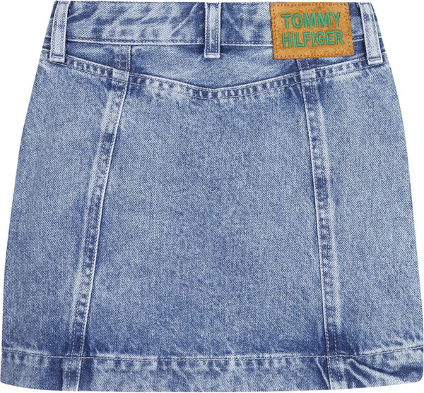 Mädchen Rock Jeans A-Line Denim Skirt Recycled KG0KG06084