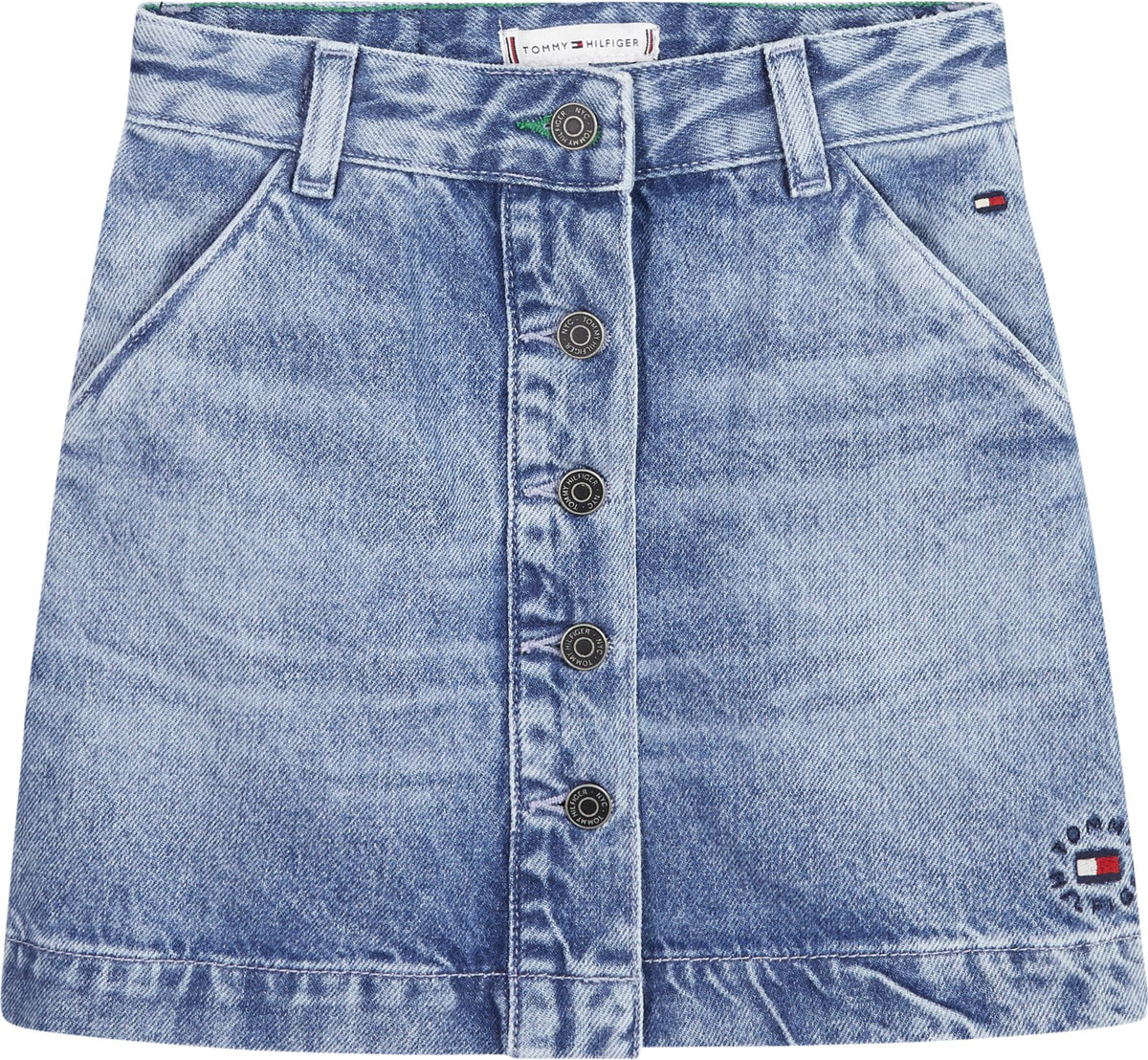 Mädchen Rock Jeans A-Line Denim Skirt Recycled KG0KG06084
