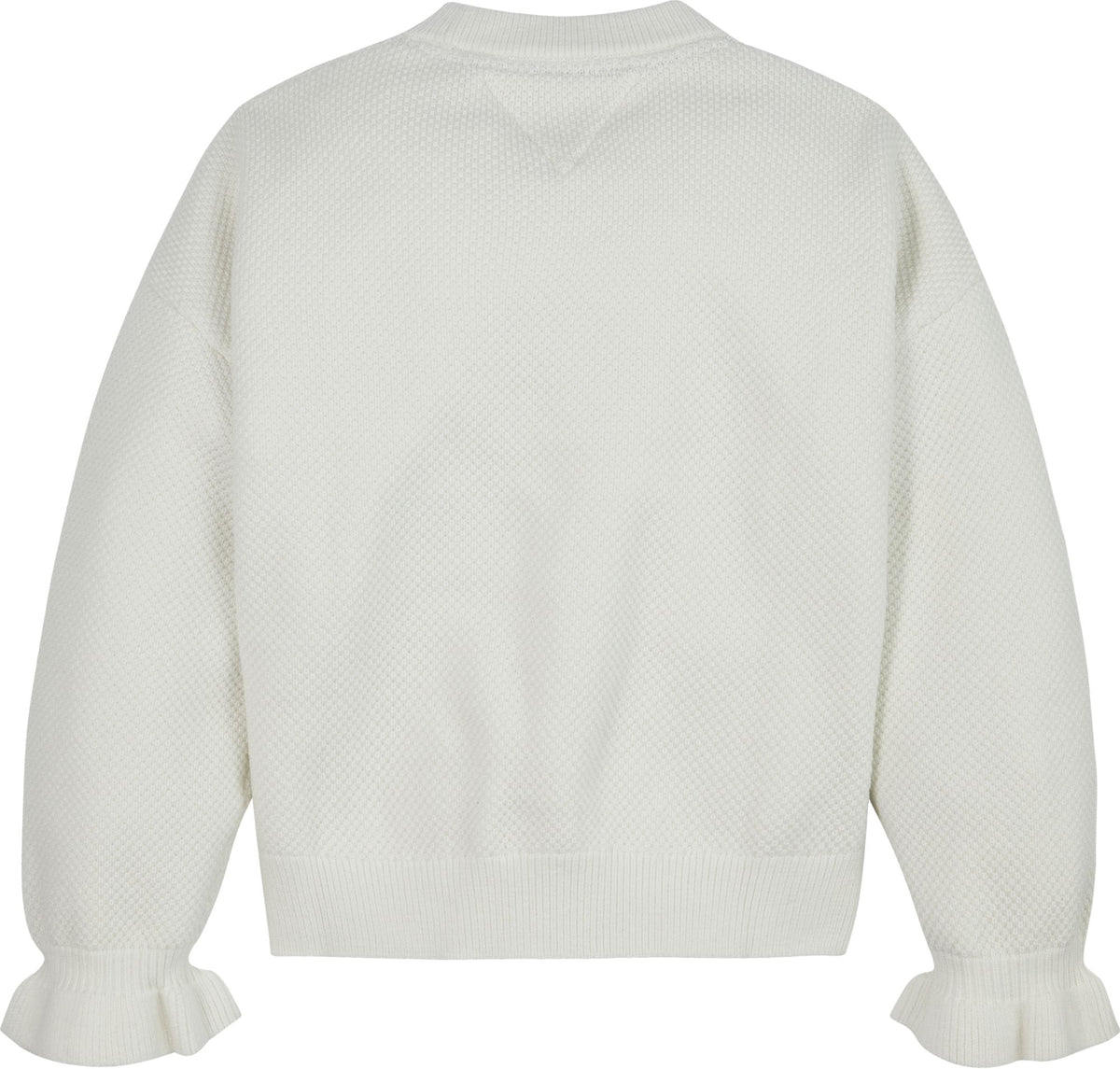 Mädchen Classic Sweater Stickpullover KG0KG06825 Ancient White
