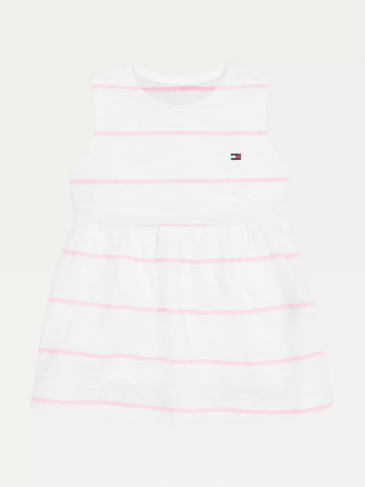 Mädchen Kleid Baby Striped Dress KN0KN01297 White