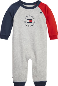 Jungen Einteiler Baby Heritage Logo Coverall KN0KN01369 Grau