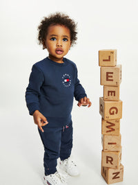 Jungen Zweiteiler Baby Heritage Logo Set KN0KN01371 Blau