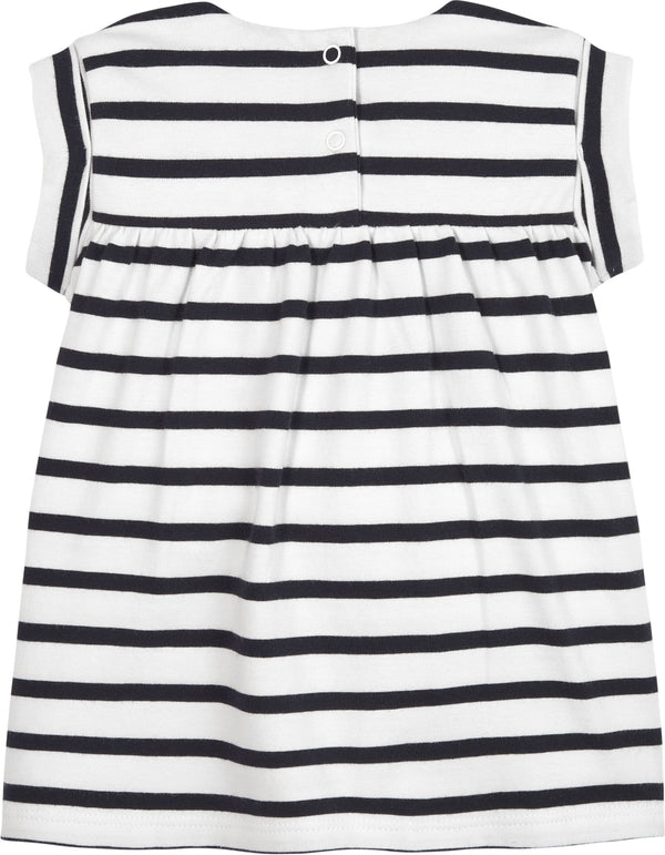 Mädchen Kleid Baby Stripde Dress S/S KN0KN01627 Navy