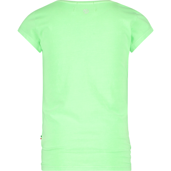 Mädchen T-Shirt Logo Tee Fresh Neon Green