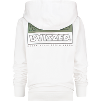 Jungen Pullover Hoodie New Castle Real White