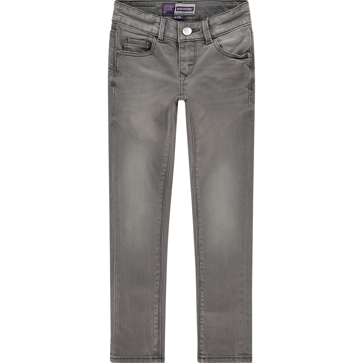 Mädchen Jeans Superskinny Adelaide Mid Grey Stone