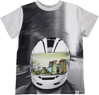 Jungen T-Shirt Road MC Helmet
