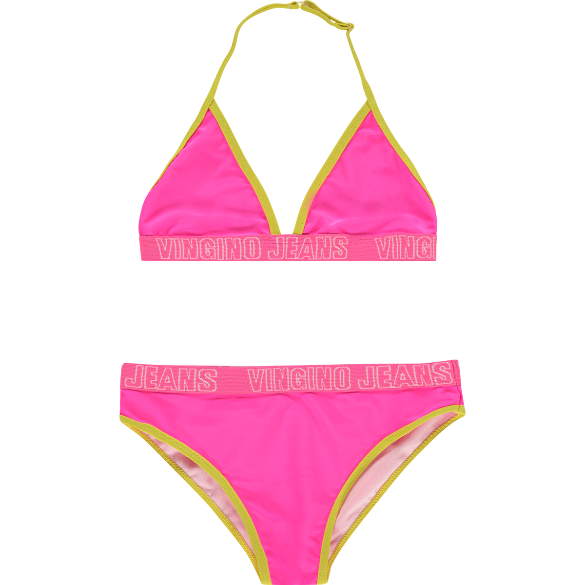 Mädchen Bademode Bikini Zorfy Neon Pink