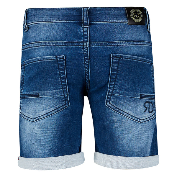 Jungen Shorts Hose Loek Medium Blue Denim RJB-11-457