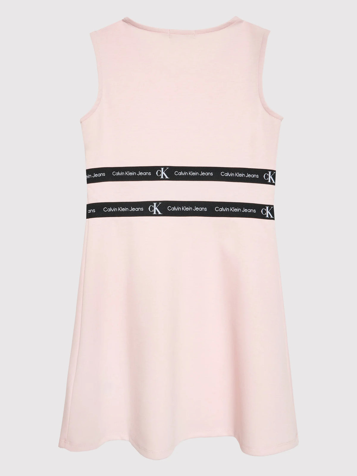 Mädchen Kleid Logo Tape Punto Sleeveless Dress IG0IG01413 Sweetest Pink