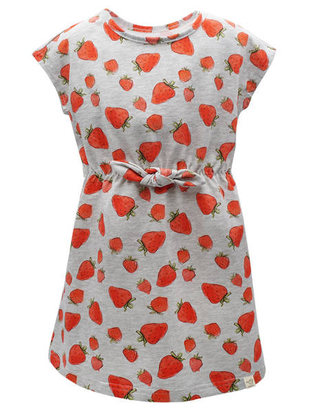 Maximo Mädchen Girl Kleid Schleife Erdbeere