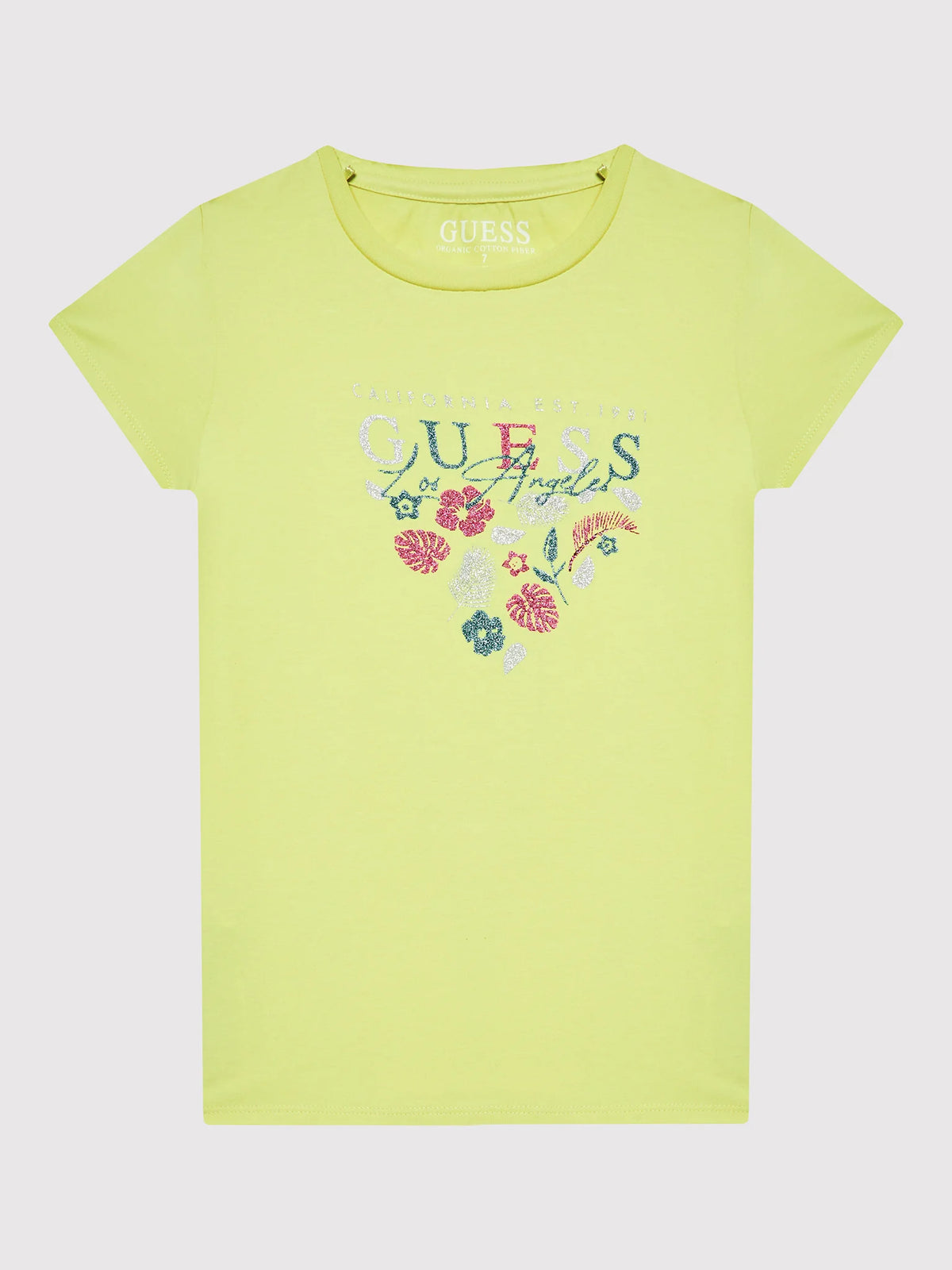 Mädchen T-Shirt J2GI20 K6YW1 Gelb