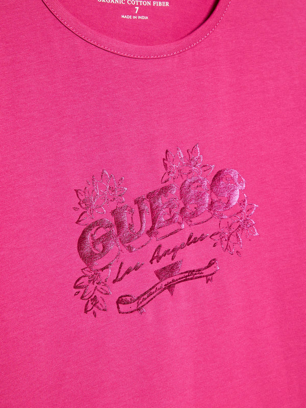 Mädchen T-Shirt J2GI21 K6YW1 Pink