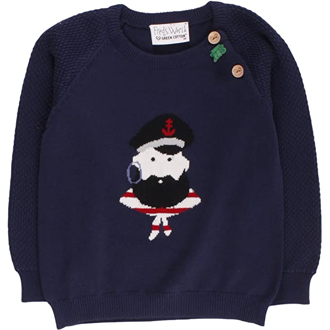 Jungen Pullover Strickpullover Knit Captain Sweater