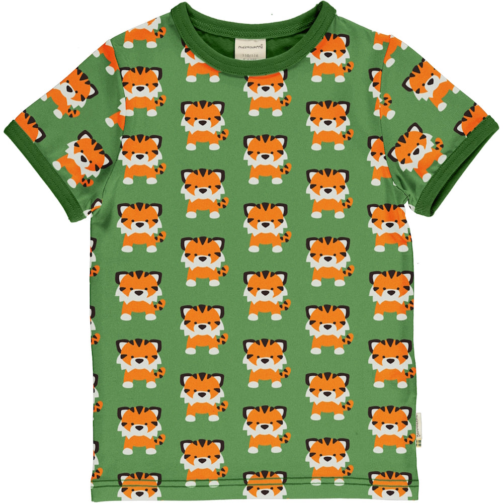 Jungen T-Shirt Top SS Tangerine Tiger