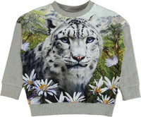 Mädchen Pullover Sweater Maxi Mountain Leopard