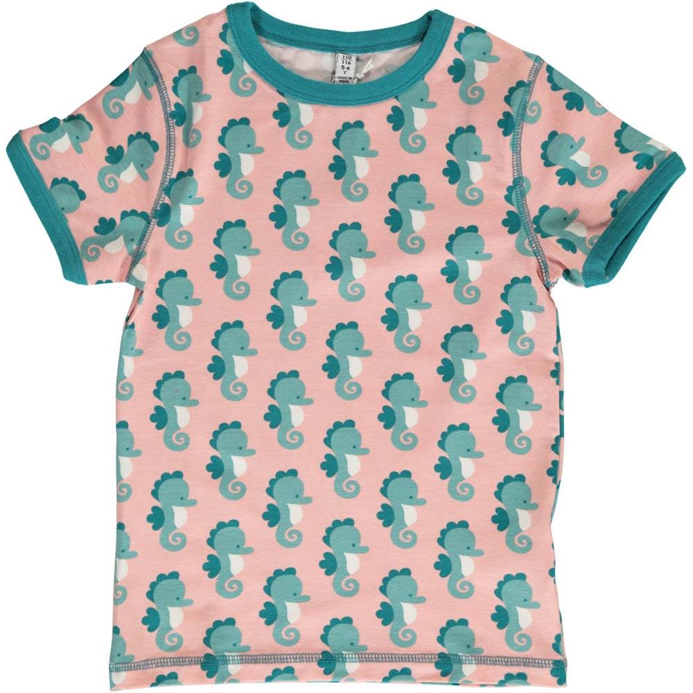 Mädchen T-Shirt Top SS Seahorse