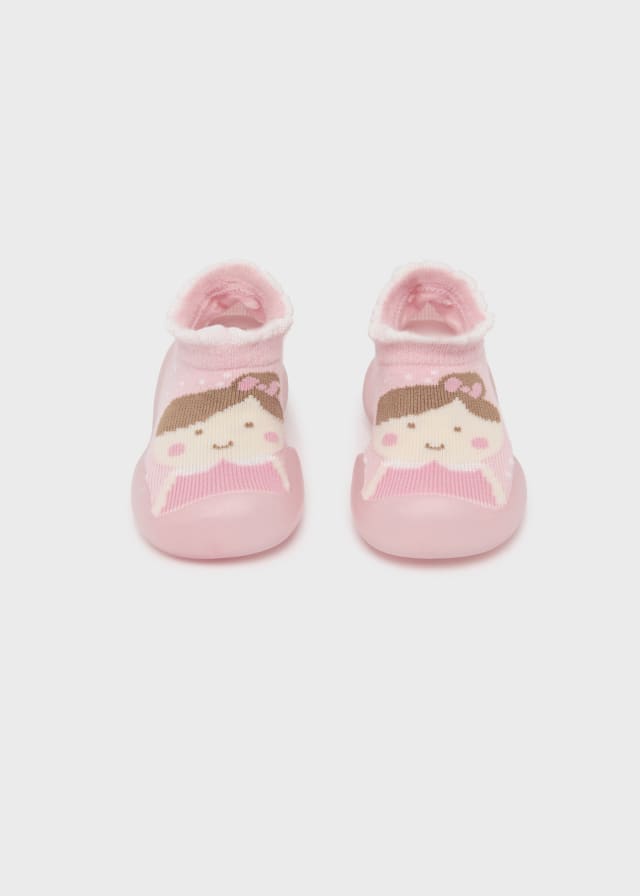 Baby Schuhe Hausschuhe 9629 Rosa