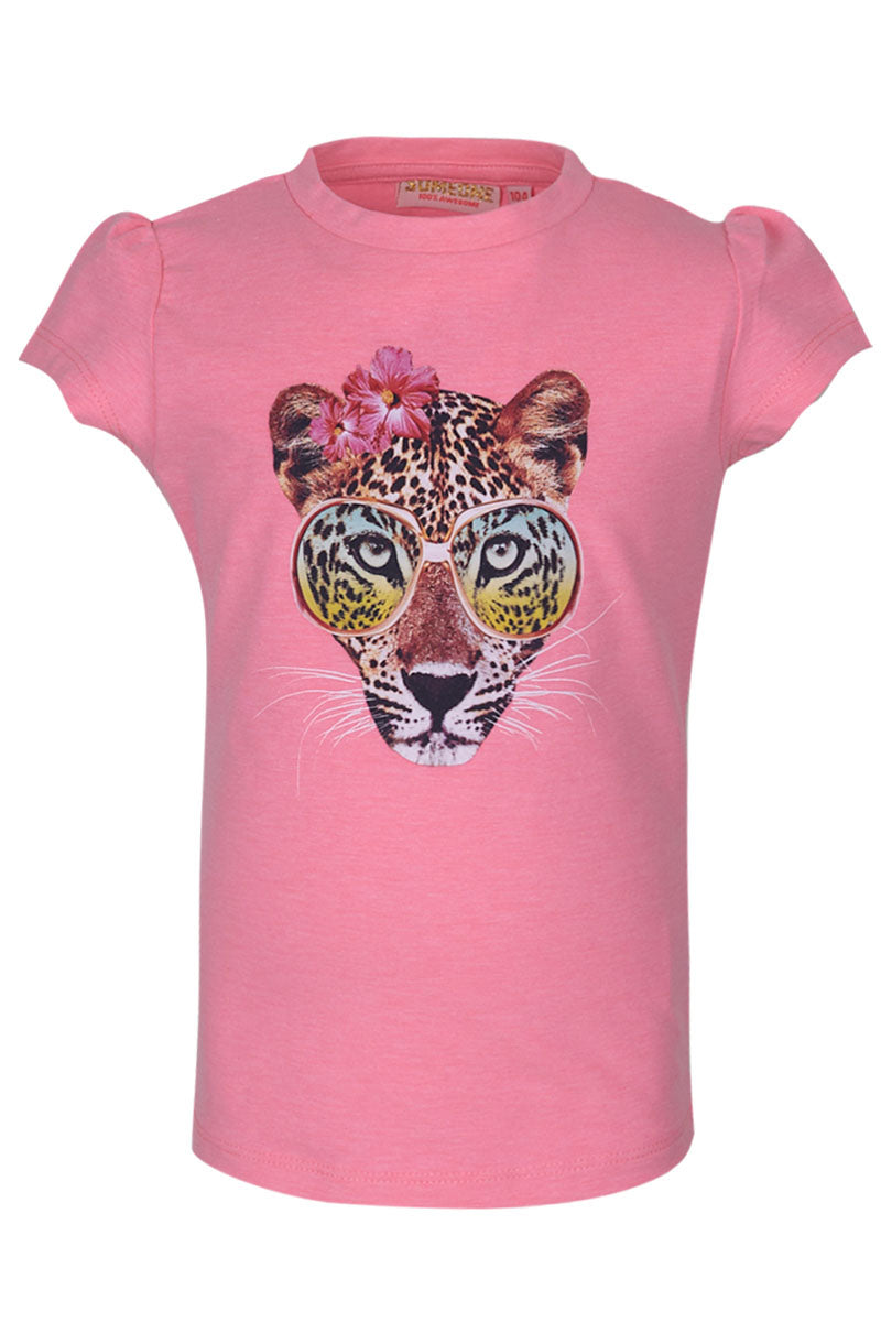 Mädchen T-Shirt Botswana SG 02 C Flou Pink