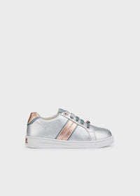 Schuhe 44365 Sneaker Silber