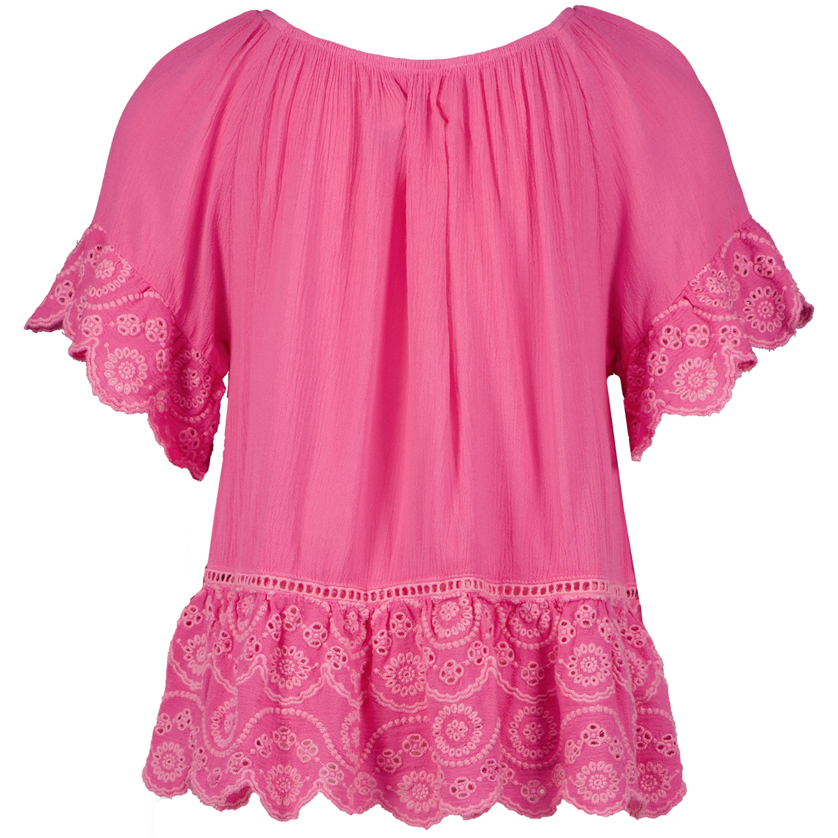Mädchen T-Shirt Bluse Levina Warm Pink