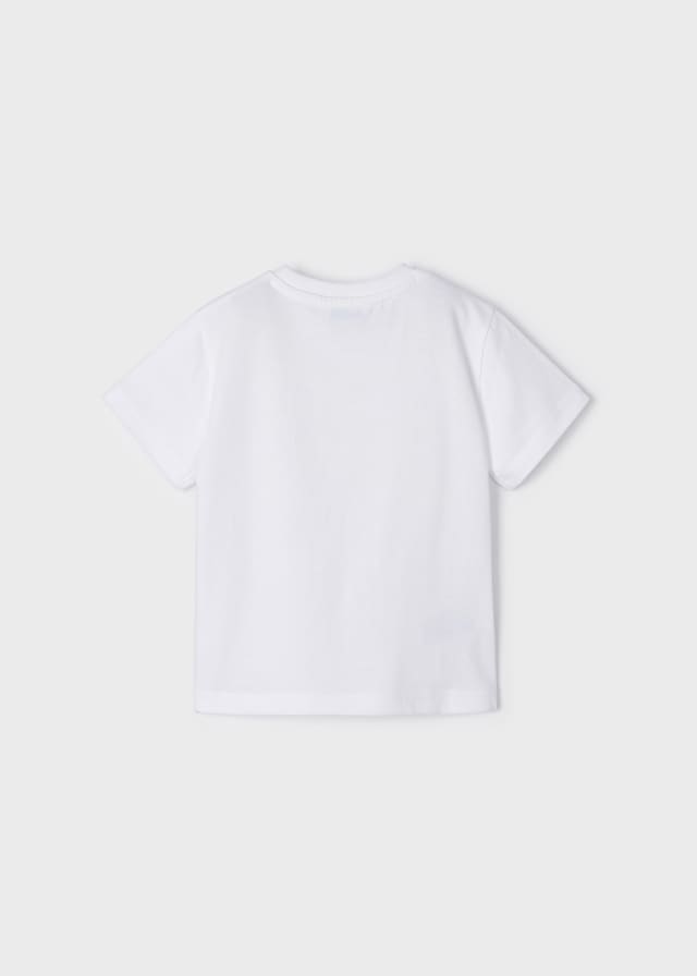 Jungen T-Shirt 3023 Blanco