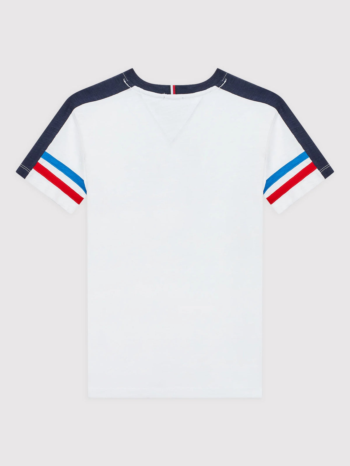 Jungen Poloshirt T-Shirt Tommy Tape Tee S/S KB0KB07361 Weiss – HappyKidsShop