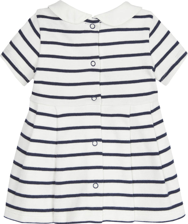 Mädchen Kleid Baby Rugby Stripe Dress S/S KN0KN01087